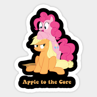 Apple to the Core Sticker